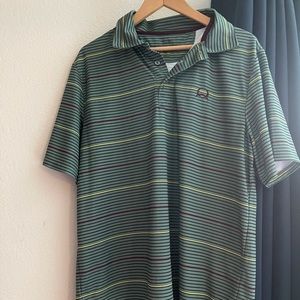 Cinch - Men’s Polo stripped Shirt. Size Med